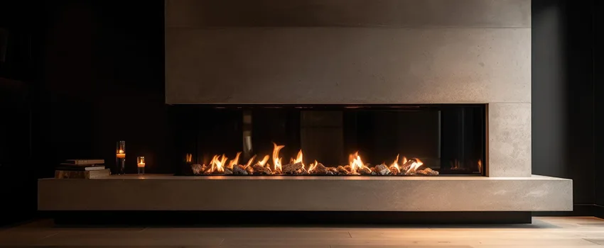 Gas Fireplace Ember Bed Design Services in Texas City, Texas