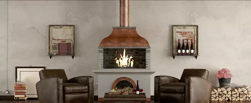 Thelin Hearth Products Providence Pellet Insert Fireplace Installation in Texas City, TX