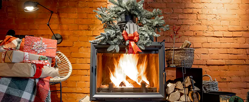 Travis Industries Linear Gas Fireplace Installation in Texas City, Texas