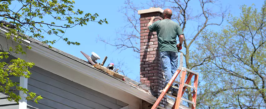Vinyl and PVC Chimney Flashing Installation in Texas City, TX